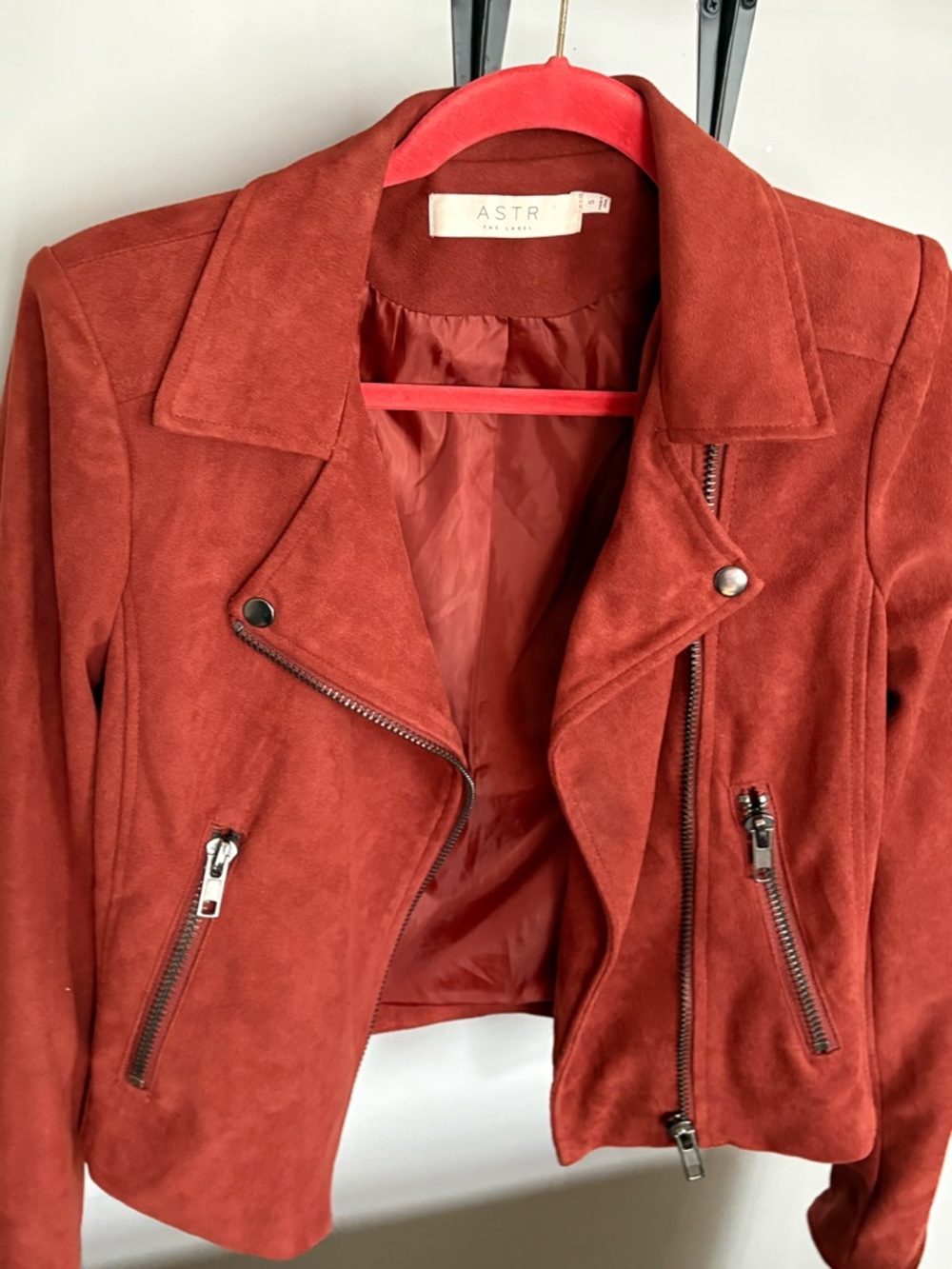 Astr Suede Moto Jacket